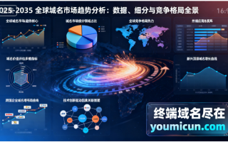 2025-2035 全球域名市场趋势分析：数据、细分与竞争格局全景