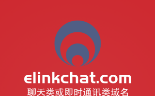 今天推荐的是一个聊天类域名：elinkchat.com