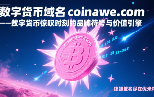 数字货币域名coinawe.com——数字货币惊叹时刻的品牌符号与价值引擎