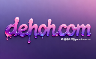 创意域名 dehoh.com深度解析与商业价值评估