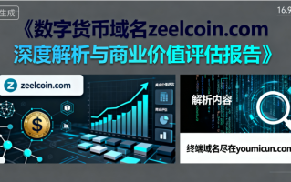 数字货币域名zeelcoin.com深度解析与商业价值评估报告 数字货币域名zeelcoin.com深度解析与商业价值评估报告
