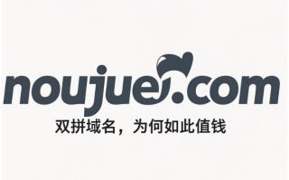 双拼域名noujue.com——创掘未来，定义价值新边疆