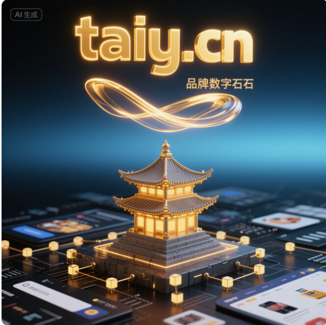 精品四字母创意短域名taiy.cn——以东方智慧为名，铸就品牌数字基石-第1张图片-优米村(YOUMICUN.COM)