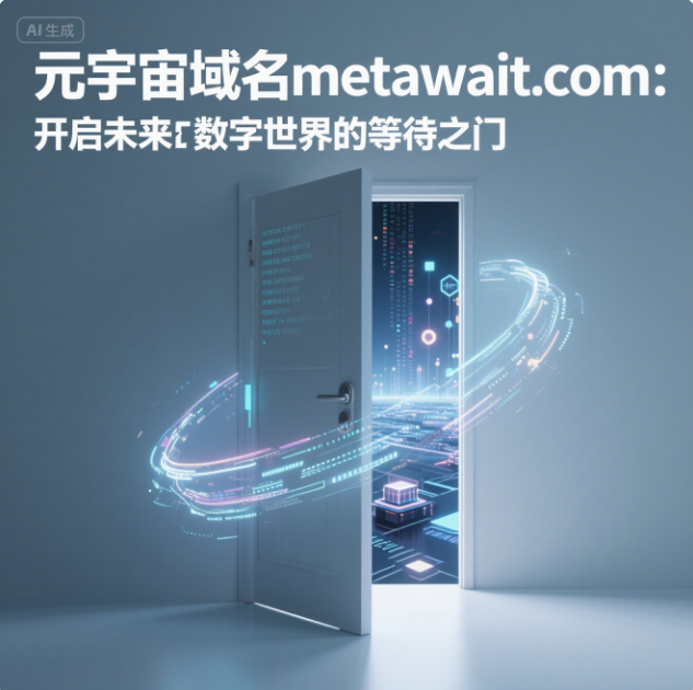元宇宙域名metawait.com：开启未来数字世界的等待之门-第1张图片-优米村(YOUMICUN.COM)