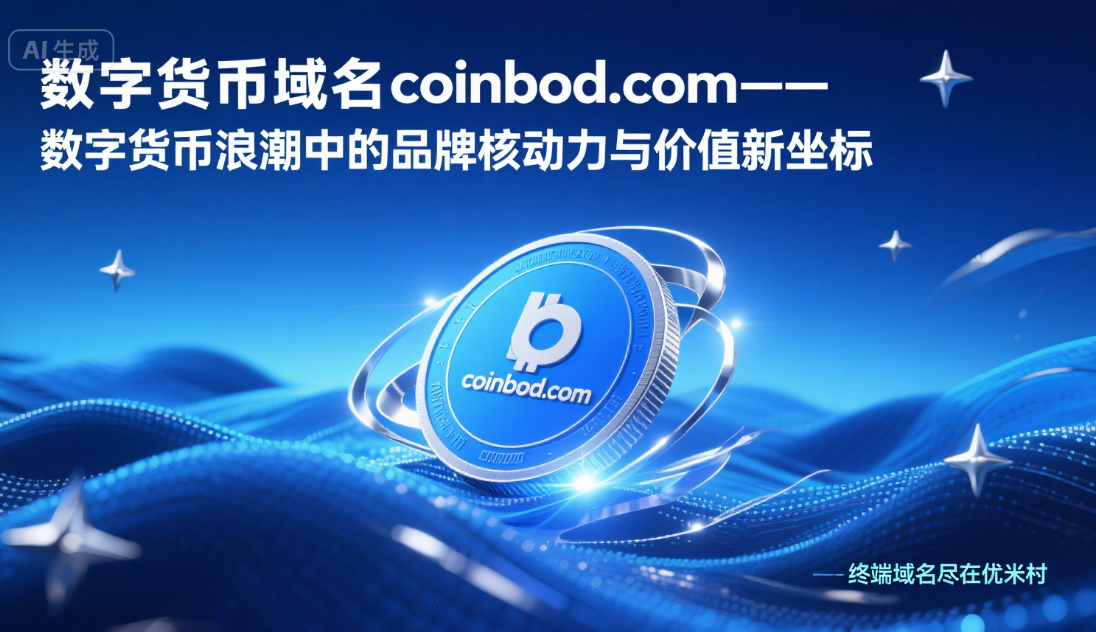 数字货币域名coinbod.com—— 数字货币浪潮中的品牌核动力与价值新坐标-第1张图片-优米村(YOUMICUN.COM)