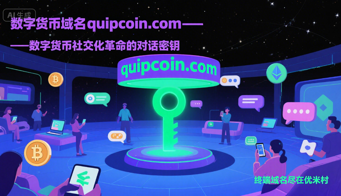 数字货币域名quipcoin.com——数字货币社交化革命的对话密钥-第1张图片-优米村(YOUMICUN.COM)