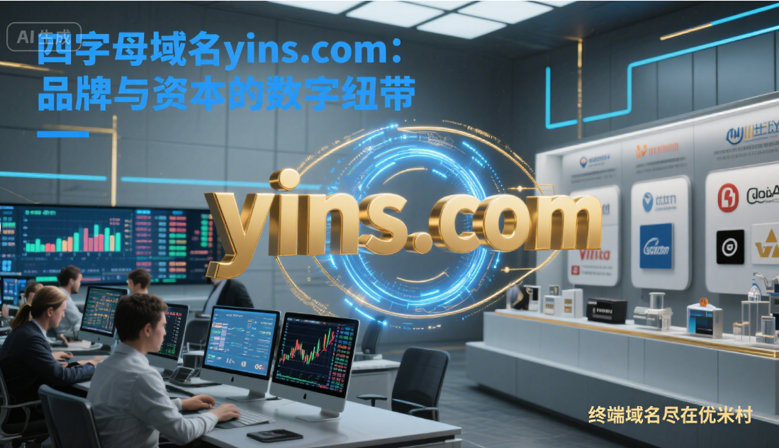 四字母域名yins.com：品牌与资本的数字纽带-第1张图片-优米村(YOUMICUN.COM)