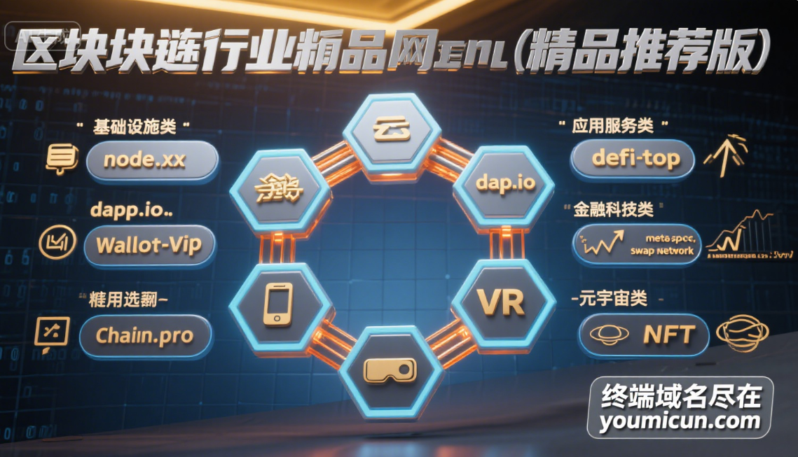 2025年块链域名精品推荐列表