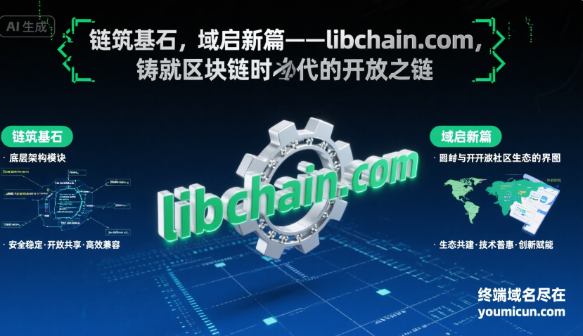 链筑基石，域启新篇——libchain.com，铸就区块链时代的开放之链-第1张图片-优米村(YOUMICUN.COM)