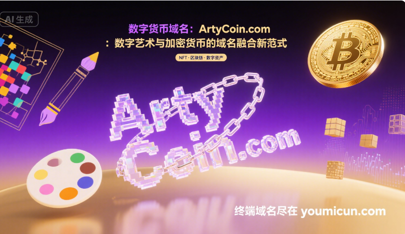 数字货币域名：ArtyCoin.com：数字艺术与加密货币的域名融合新范式-第1张图片-优米村(YOUMICUN.COM)