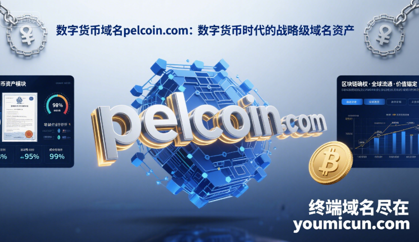 数字货币域名pelcoin.com：数字货币时代的战略级域名资产-第1张图片-优米村(YOUMICUN.COM)