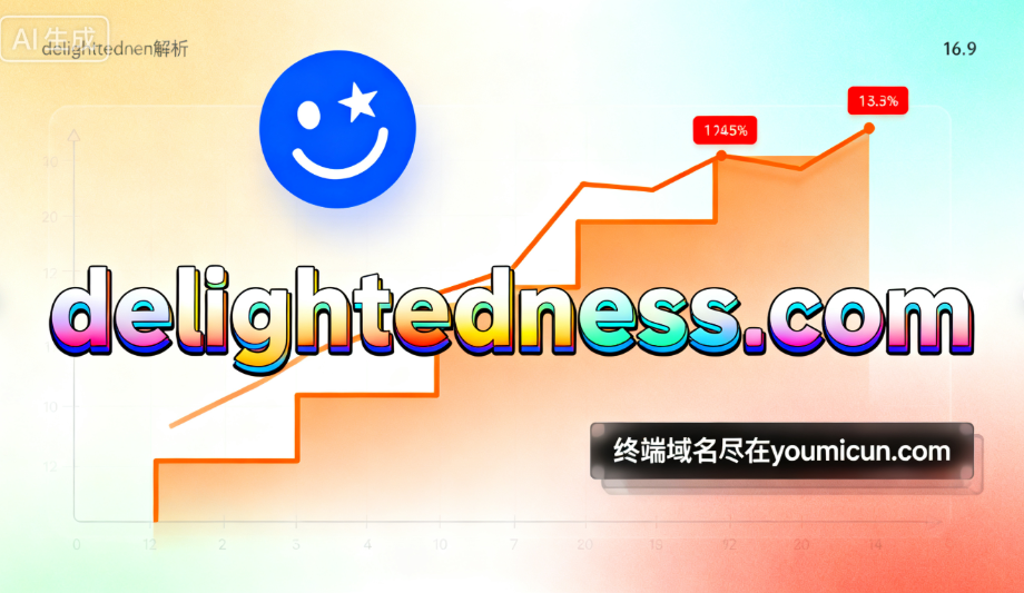 单词域名delightedness.com深度解析与商业使用价值评估报告-第1张图片-优米村(YOUMICUN.COM) 单词域名delightedness.com深度解析与商业使用价值评估报告-第1张图片-优米村(YOUMICUN.COM)