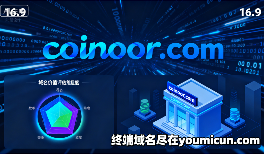 数字货币域名coinoor.com深度解析与商业使用价值评估报告-第1张图片-优米村(YOUMICUN.COM) 数字货币域名coinoor.com深度解析与商业使用价值评估报告-第1张图片-优米村(YOUMICUN.COM)