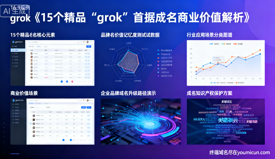 15个精品“grok”前缀域名商业价值解析-第1张图片-优米村(YOUMICUN.COM)