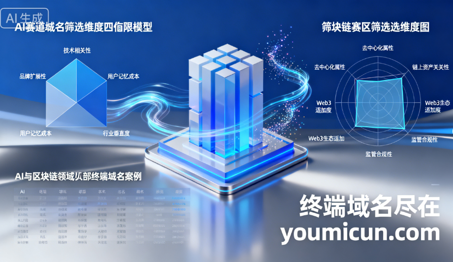 终端域名优选指南：从 AI、区块链赛道看高价值域名的筛选逻辑-第1张图片-优米村(YOUMICUN.COM)