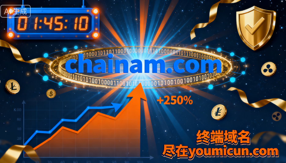 抢占区块链新蓝海，chainam.com域名等你来主宰！-第1张图片-优米村(YOUMICUN.COM)
