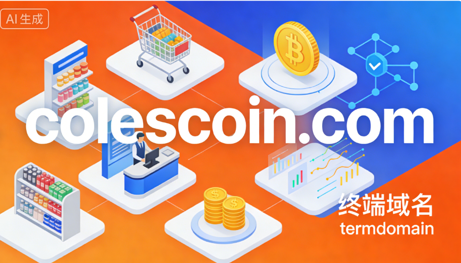 加密货币域名colescoin.com 深度解析：零售巨头与加密货币的战略连接点-第1张图片-优米村(YOUMICUN.COM)